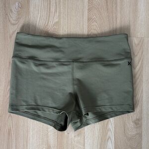 Hurley Olive Performance Bike Shorts